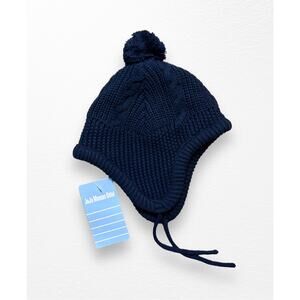 NWT JoJo Maman Bebe Pom Pom Hat, 1-2 Years